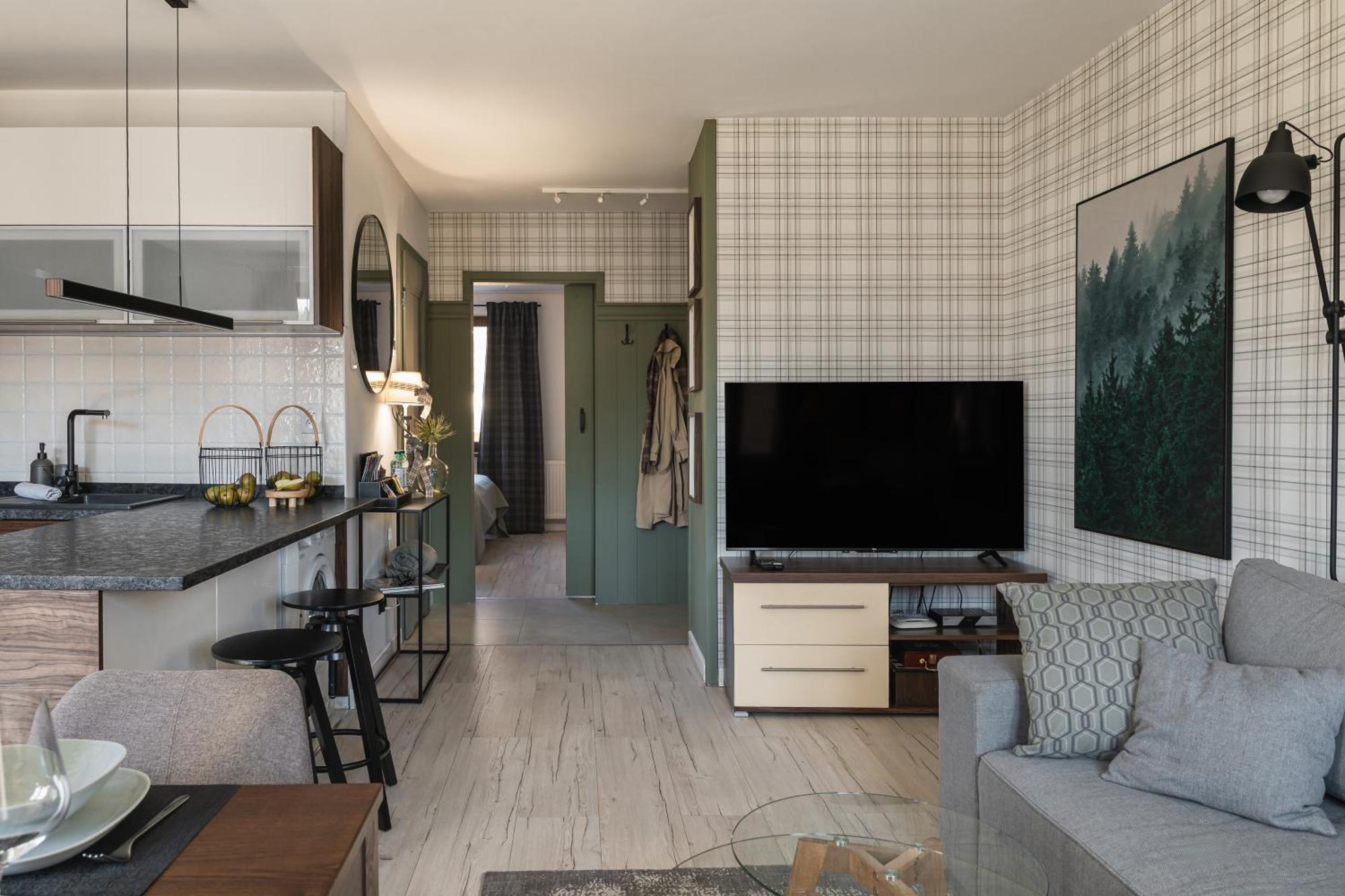 Apartament Dziki Rogacz 什恰夫尼察 外观 照片